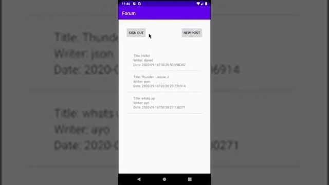 Simple Web Forum REST API & App Demo смотреть онлайн
