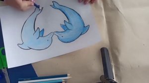 Мастер-класс. Поделка дельфин