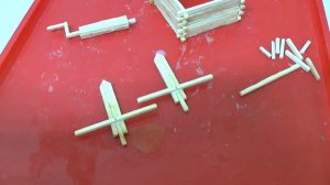 Колодец из спичек своими руками!