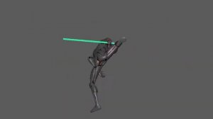 Katana attack animation