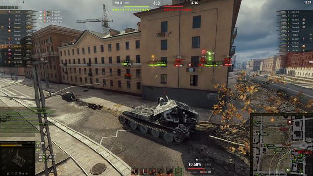 Мир Танков : Waffenträger auf E 100 3 отметки! смотреть онлайн