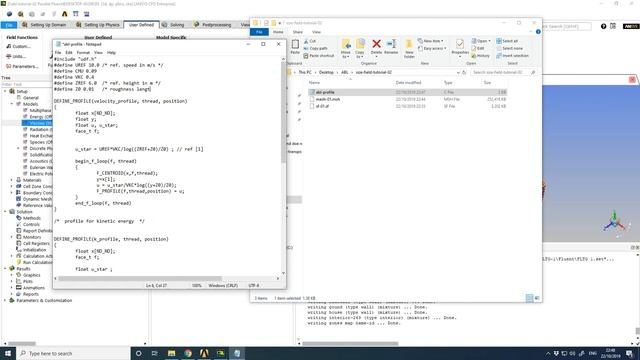 Natural ventilation of building simulation with ANSYS FLUENT