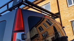 Экспедиционный багажник на крышу для Renault Kangoo + закатной Ролик