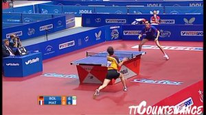 European Championships: Timo Boll-Adrien Mattenet