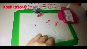 #цветы МИНИАТЮРНЫЕ МУСКАРИ ИЗ бисера МК от Koshka2015 - цветы из бисера,  бисероплетение DIY