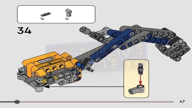 LEGO instructions - Technic - 42147 - Dump Truck (Model B) смотреть онлайн