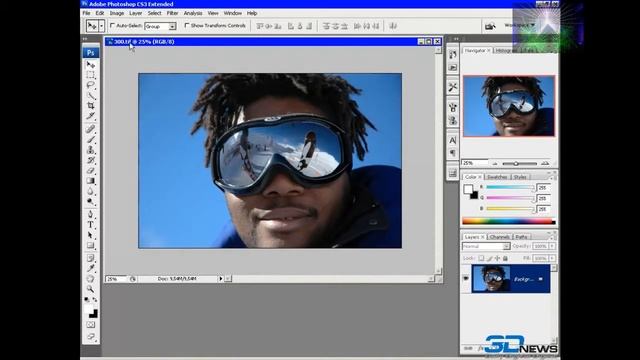 Устранение эффекта красного глаза в Adobe Photoshop