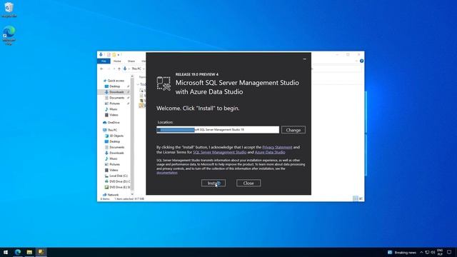 SQL Server Management Studio 19 - SQL Server 2022
