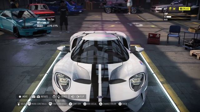 Need For Speed Heat: Ford GT (Gran turismo 4 intro car) смотреть онлайн