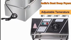 BEST DEEP FRYER FOR HOME KITCHEN ✓ COMMERCIAL DEEP FRYER ✓ DEEP FRYER FOR RESTAURANT BUSINESS ✓