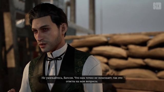 ИГРОФИЛЬМ Sherlock Holmes The Awakened (все катсцены, русские субтитры) прохождение без комментарие
