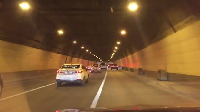 Самый длинный тоннель Москвы.