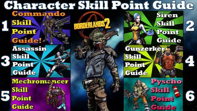 Borderlands 2: Character Skill Point Guide HQ [HD] смотреть онлайн