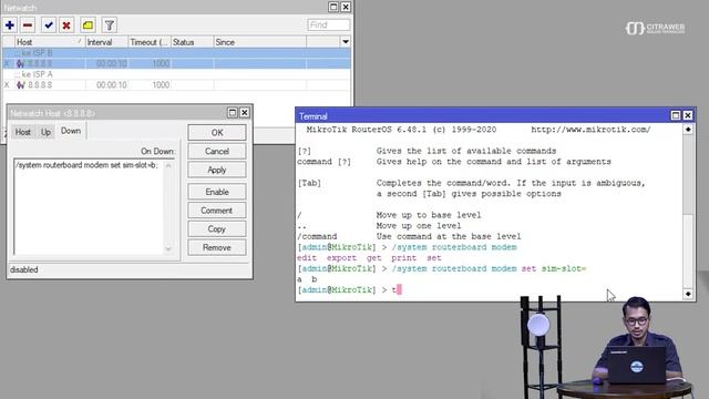 Failover Dual SIM LTE - MIKROTIK TUTORIAL [ENG SUB]