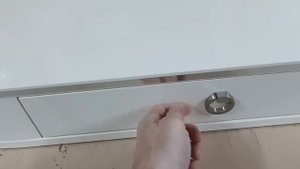 Консоль подвесная скругленная