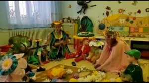 Музыкально - ритмическая игра "Веселый червячок"