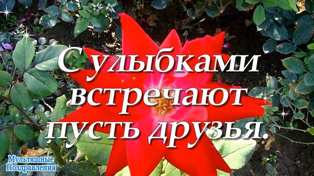Красивые Пожелания! Добрые Пожелания Друзьям! Пожелания Счастья! Музыкальная Открытка!