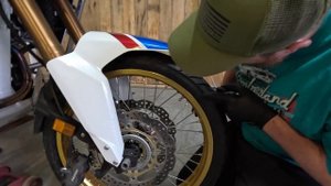 Honda Africa Twin AS: How to Remove & Install Wheels & Tires
