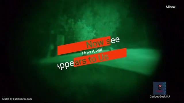 Minox NV 351 Night vision Binoculars can see in dark смотреть онлайн