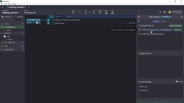 Making Commits смотреть онлайн