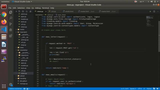 Check Email Or Phone | Python and Django