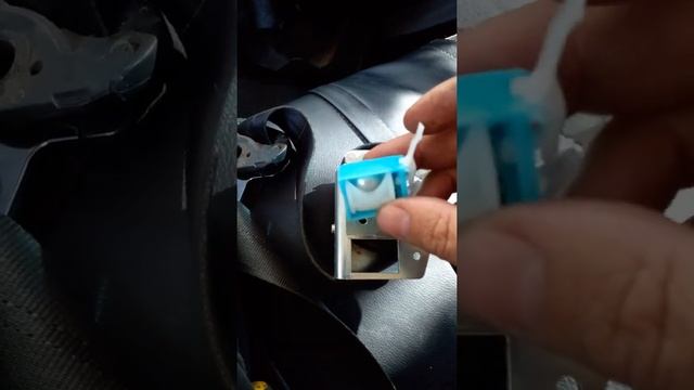 РЕМОНТ РЕМНЯ БЕЗОПАСНОСТИ ВАЗ!!!/Repair of a VAZ car seat belt смотреть онлайн