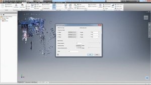 Inserting Point Clouds in Autodesk Inventor