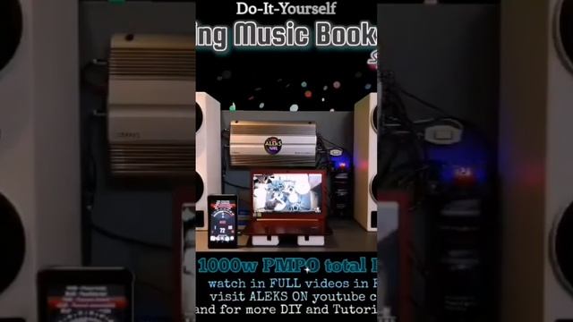 DIY Gaming Music Bookshelf 1000w pmpo Speaker - How to make Loud Gaming Speaker