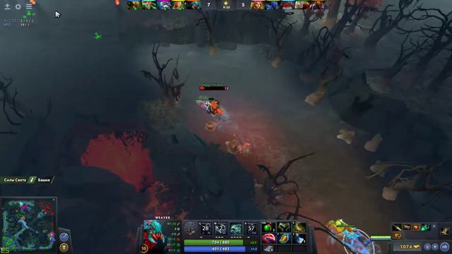 Обнова в режие TURBO - Курьер! #3 Dota 2 смотреть онлайн