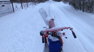 Насадка-снегоуборщик Салют-Хвасдан после доработок (2 часть)