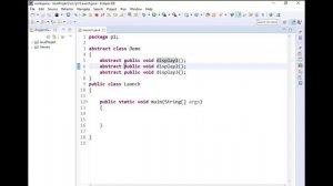 02 What is abstract method in JAVA | Explained with example | Java full course