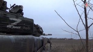 Боевая работа танковых подразделений ЮВО