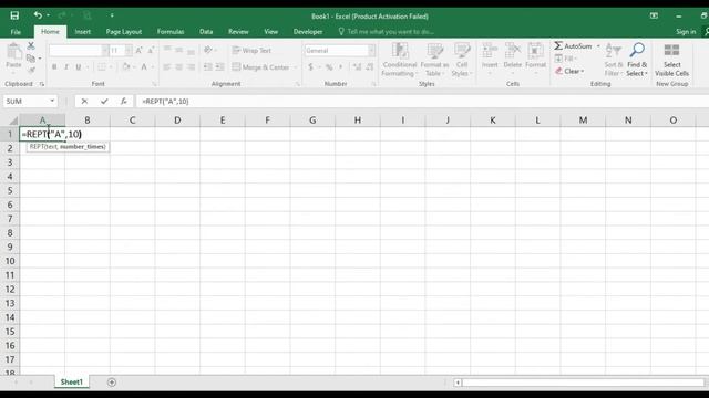 rept function in excel | rept formula | excel functions | excel formulas videos in urdu
