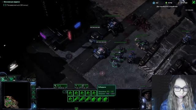 StarCraft, эпизод "Восстание" (дополнение Mass Recall). Первое прохождение кампании [часть 1] смотреть онлайн
