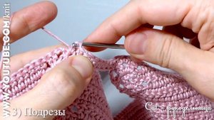 Джемпер крючком регланом сверху без сложных расчетов. Азиатский или японский росток