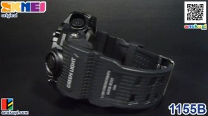 Часы Skmei 1155b чёрные.