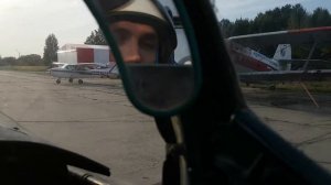 Л-29. Запуск и взлет.