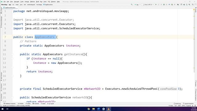 REST API with MVVM and Retrofit2 #13 - Creating Executors