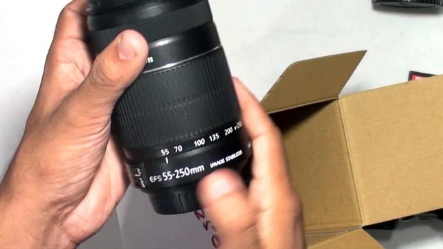 Canon EOS 1300D, EF-S 18-55mm & 55-250mm lens's Unbixing (2018) смотреть онлайн