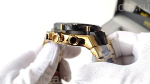 Invicta Venom 37635 Men's Watch | Большие и Тяжёлые Мужские Золотые Часы Инвикта Веном с Хронографо