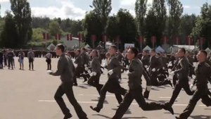 Выпускной в военной академии РБ, факультет внутренних войск.