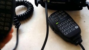 Xiegu X108G Transceiver Microphone Comparison