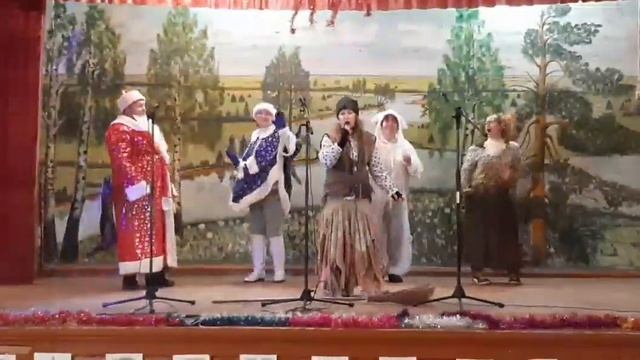 Встреча под Новый год Бабы Яги и Кикиморы? #ЮлияТихонова#бабаяга#кикимора#новыйгод