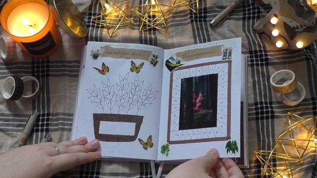 BULLET JOURNAL ежедневник || оформление и развороты на июль смотреть онлайн