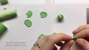 ПРОСТОЙ Мастер-класс / Капуста из полимерной глины / овощи из полимерной глины / Polymer clay