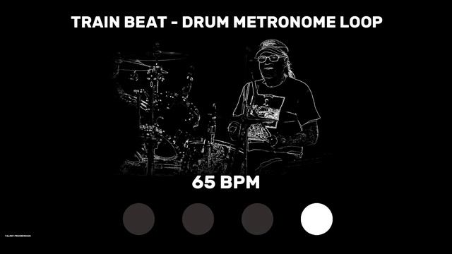 Train Beat | Drum Metronome Loop | 65 BPM смотреть онлайн
