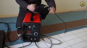 Сварочный полуавтомат FUBAG TSMIG 150 в работе