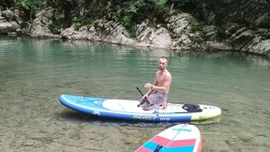 Секретное место. Сап серфинг обучение.