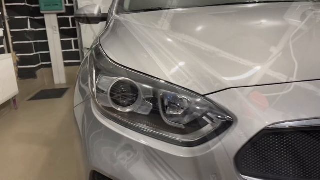 Kia Cerato 4 дорестайлинг-замена линз,диодные линзы Expression
