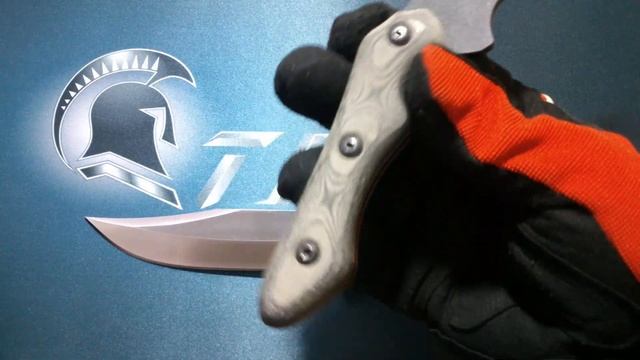 Varms Knives Poland Clip Point Fixed Blade Hunter/Fighter D2 Tool Steel Tabletop Review смотреть онлайн